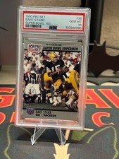 1990 Pro Set Super Bowl 160 Bart Starr #36 Green Bay Packers PSA 10 Gem Mint