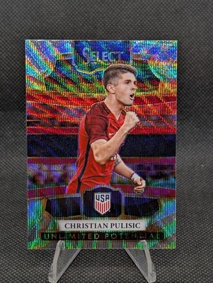 Panini Select 2017-18 FIFA Soccer Unlimited Potential Prizm Pulisic USA #UP-9