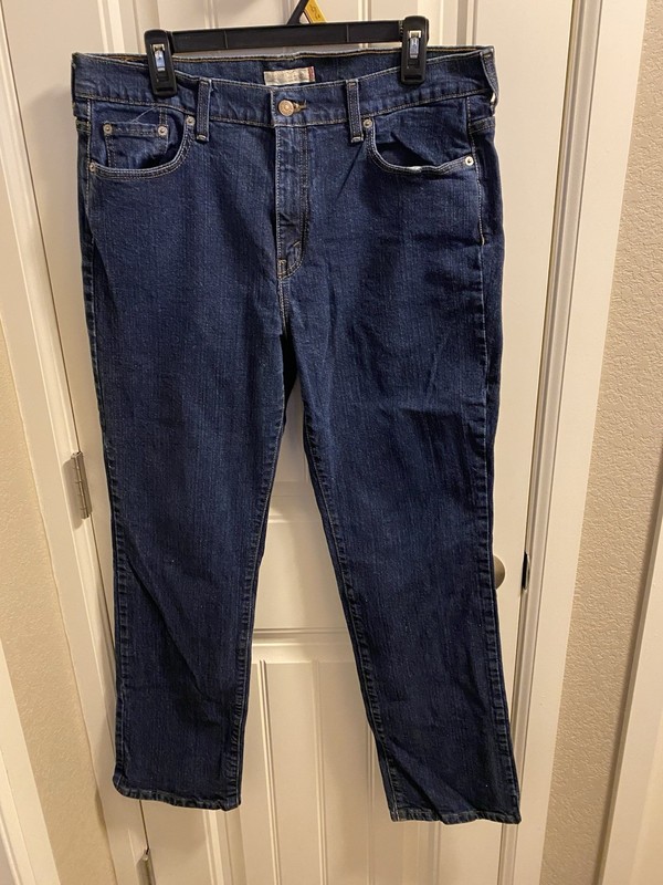 Levis 505 Jeans 14 M Straight Leg Blue Stretch Denim 14M 2007