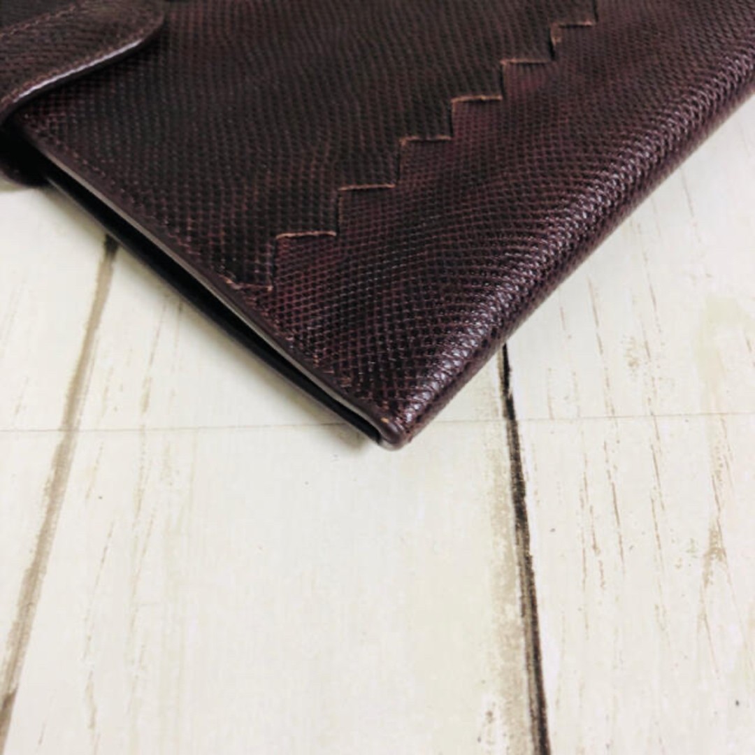 Bottega Veneta Python iPad Case Brown Leather Use… - image 5