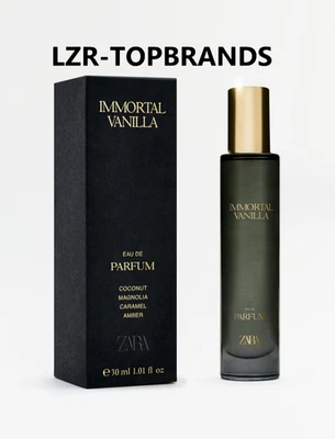 Zara IMMORTAL VANILLA 30ML Eau De Parfum Donna
