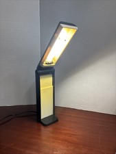 Black Folding Vintage Task Lamp Works