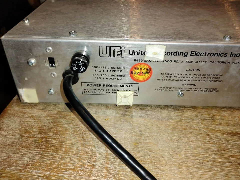 Ecualizador de una tercera banda UREI 539 de colección Foto 4 de 4