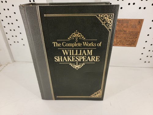 VERGOLDETE Komplettwerke von William Shakespeare Ledermeisterbibliothek Amaranth - Bild 2 von 6