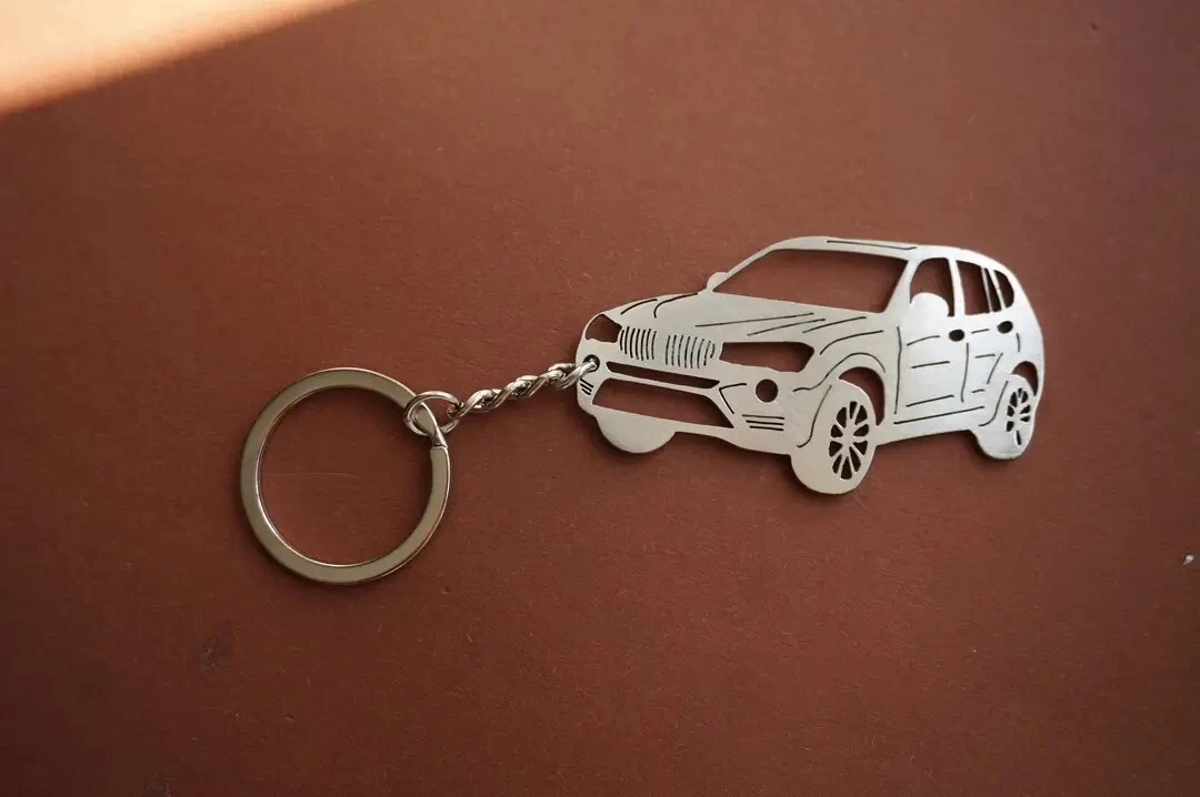 Fits for BMW X3 F25 Keychain Metal Key Ring Stainles Accessory Gift Car tuning