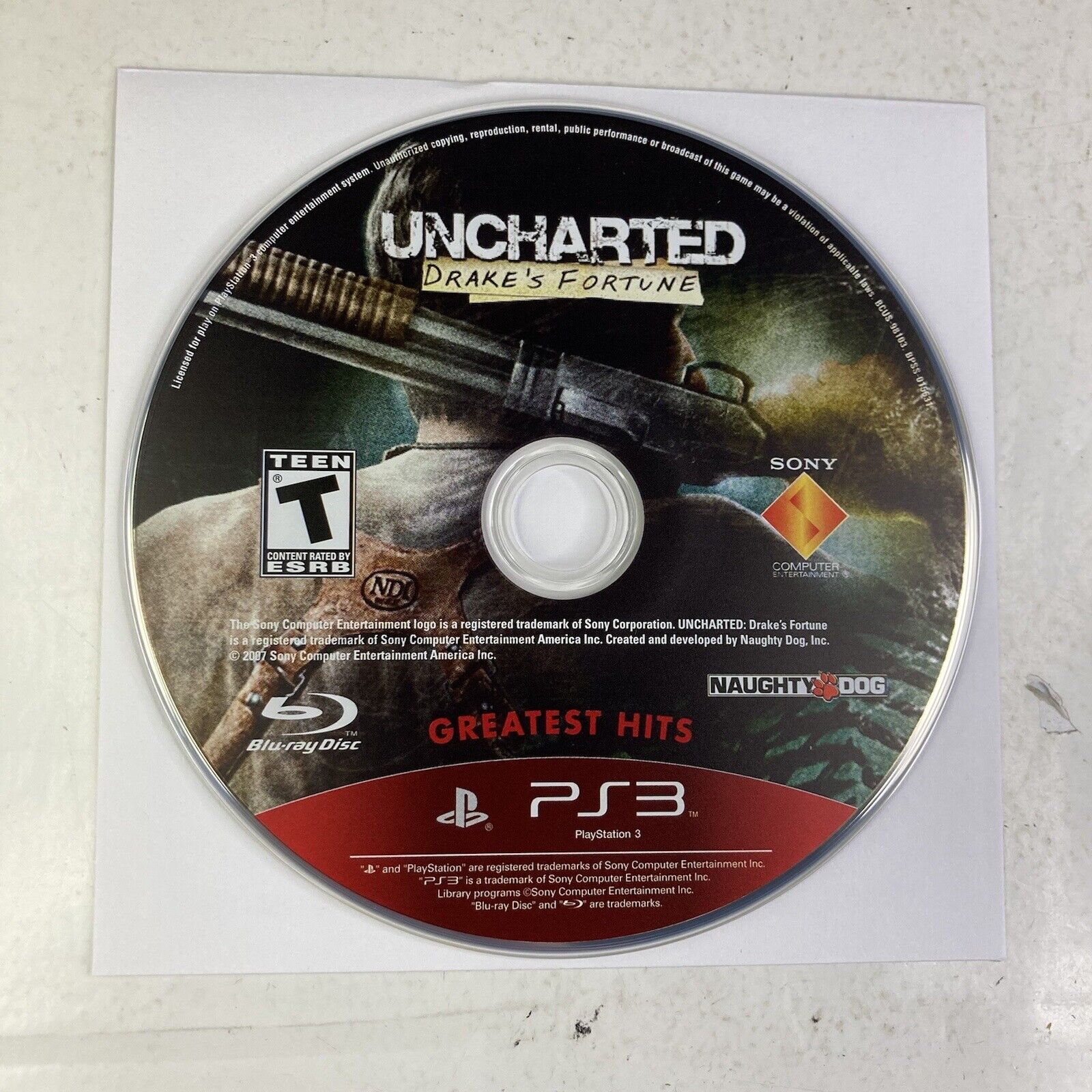 Ps3 - Uncharted 2 Among Thieves Sony PlayStation 3 Disc Only #111