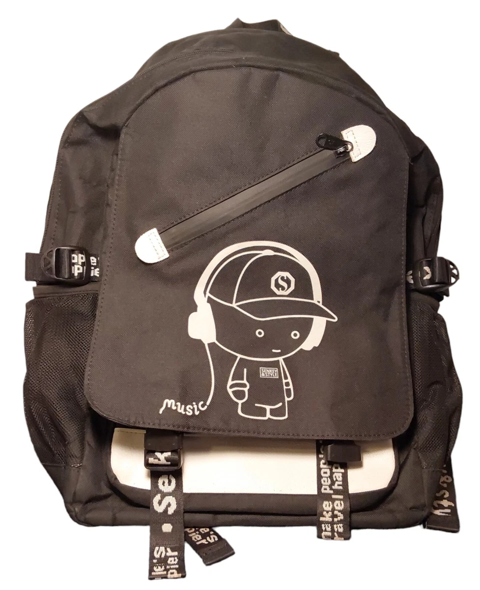 Anime hot sale luminous backpack