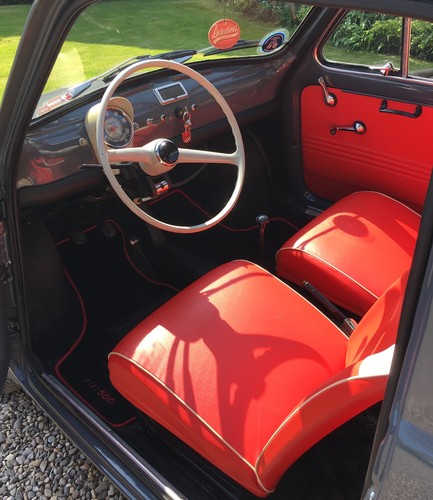 Fiat 500 F - Round speedo model. Low mileage 27500 and stunning!! - Picture 8 of 12