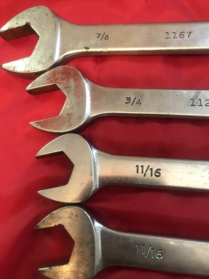 Lot of 12 BONNEY wrenches Lot VERY NICE SHAPE Random Series eBay