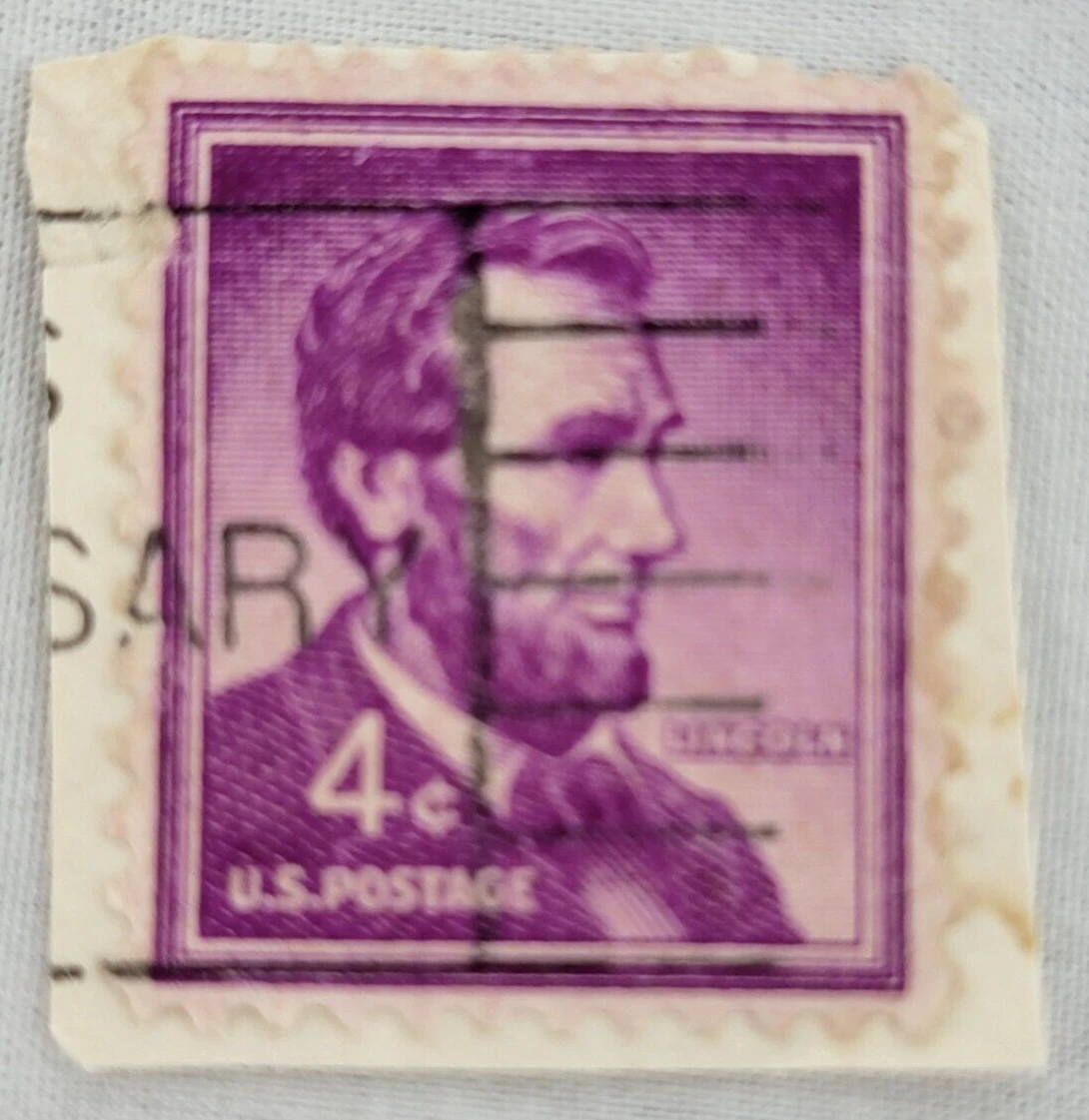 4 Cent Lincoln Stamp In Used Us Stamps (1901-Now) for sale | eBay