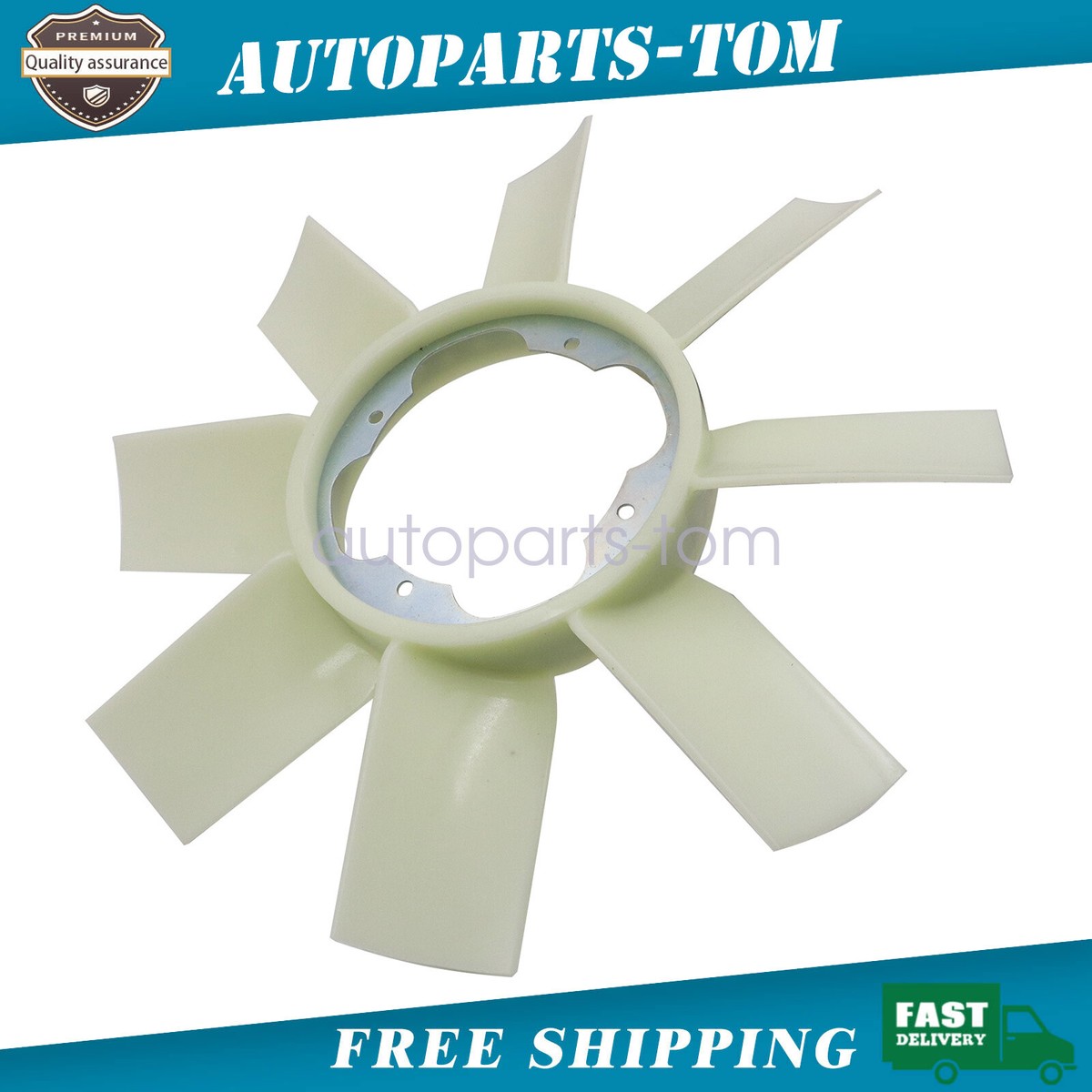 Radiator Cooling Fan Blade For Nissan 300ZX 84-89 Datsun 280ZX 79