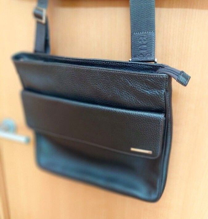 Ermenegildo Zegna Shoulder Crossbody Messenger Bag w/Dust Ermenegildo Zegna Shoulder Crossbody Messenger Bag w/Dust