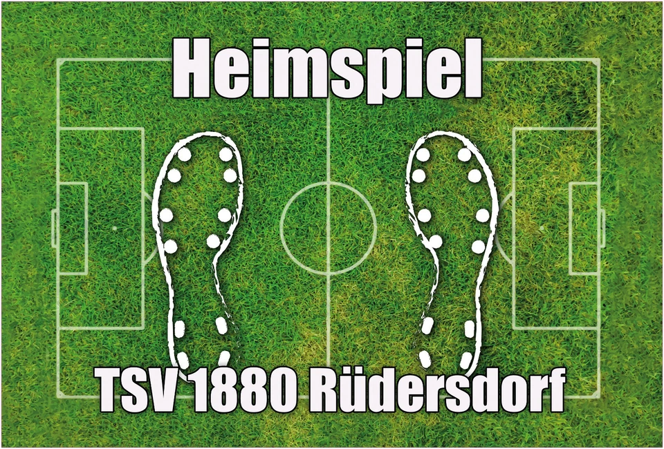 Fußmatte mit Name Fußball Fußballplatz Geschenk Hochzeit Einzug Trainer Männer - Bild 4 von 4