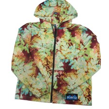 Vintage Kavu Womens Medium Allover Floral Paisley Adventure Jacket Multicolored