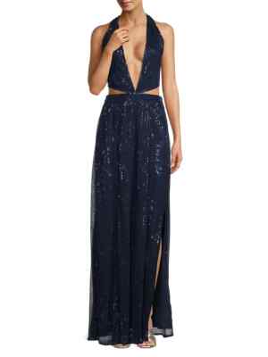 ramy brook cut out dress Tove Cutout Maxi Dress in coral