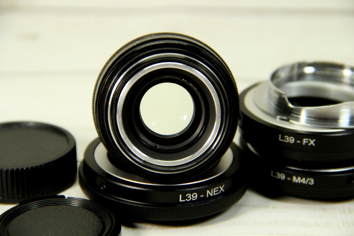 Jupiter-8 50mm f/2 M39 LTM Lens – Soviet Vintage Sonnar Copy