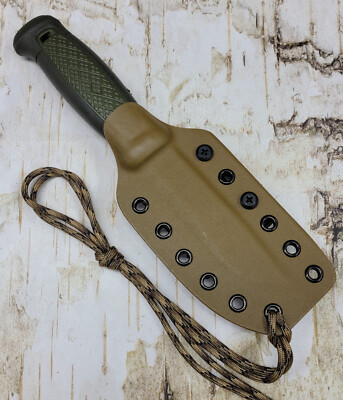 KYDEX SHEATH for MORA KANSBOL KNIFE, HAND MADE, T-CLIP, MORAKYD209