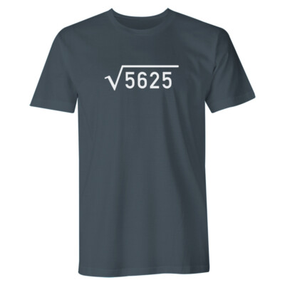75th Birthday Gift Present Idea For Boys Dad Him Men T Shirt 75 Tee Shirt