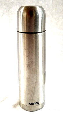 Copco Stainless Steel Insulate Thermos Flask Click Lid Cup NEW Water Bottle READ