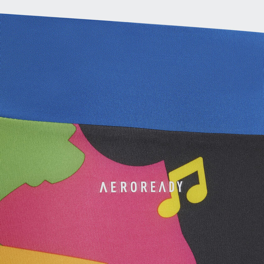 Adidas X Vidiyo LEGO Moisture Absorb Aeroready Tight Blue