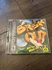 Break Out PS1 Playstation 1 2000 Complete In Box CIB Atari