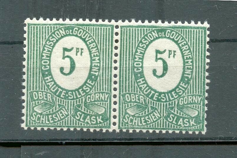 Upper Silesia 3I ABART** MNH POSTFRISCH (G3344
