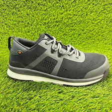 Bogs Sandstone Knit TR Womens Size 10 Black Composite Toe Safety Shoes Sneakers