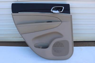 2014-2015 JEEP GRAND CHEROKEE REAR LEFT DRIVER SIDE DOOR PANEL TRIM COVER OEM