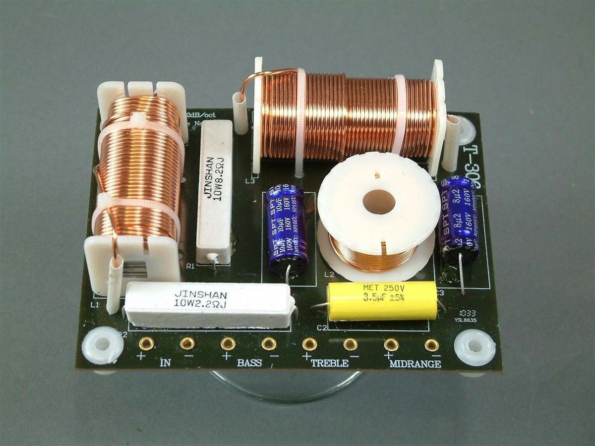 3 Way Crossover 12dB 1000 watt RMS 8 Ohm High-Power For One Price