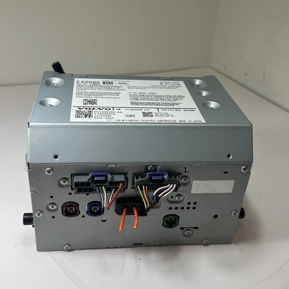 2017 VOLVO S90 RADIO RECEIVER HEAD UNIT MODULE 31444262AA OEM - Image 3 of 4