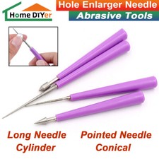 4-Types Bead Hole Enlarger Needle Professional Jewelry Making Craft Drilling Kit