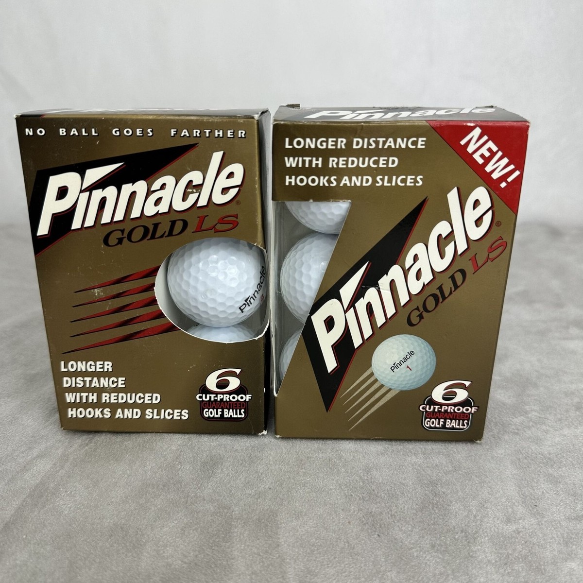 Pinnacle Gold LS Golf Balls 2-Pack (12 Balls) Longer Distance