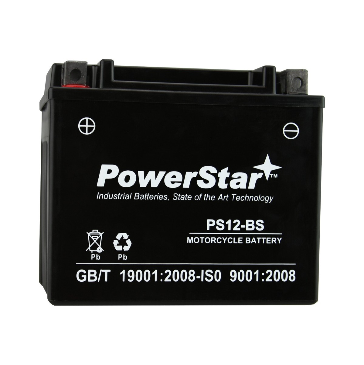 ヨア PowerStar YTX12-BS Motorcycle Battery For Kawasaki ZX750