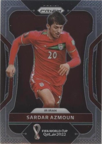 その他 ziyeck panini prizm Qatar signatur psa8 2022 Panini Prizm World Cup FIFA QATAR SARDAR AZMOUN #125 SILVER