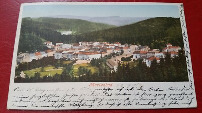 Postcard Mariánské Lázně - Stamped 19.07.1892