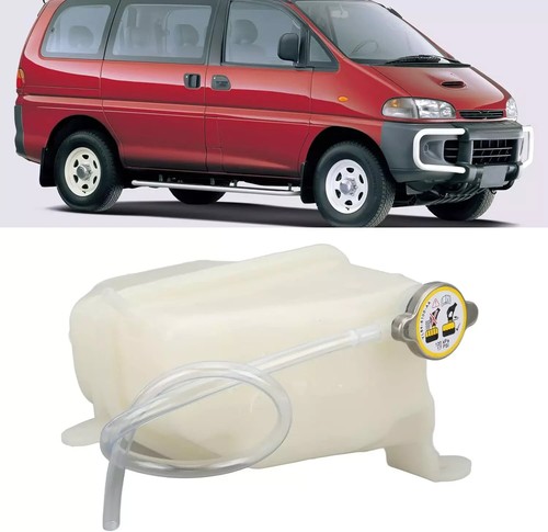 Fit MITSUBISHI Delica Space Gear Engine Radiator L400 Radiator Expansion Tank - Picture 3 of 9