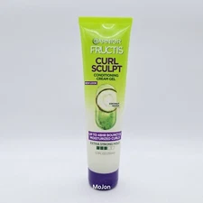 Garnier Fructis Style Curl Sculpt Conditioning Cream Gel, Curly Hair, 5.1 fl. oz