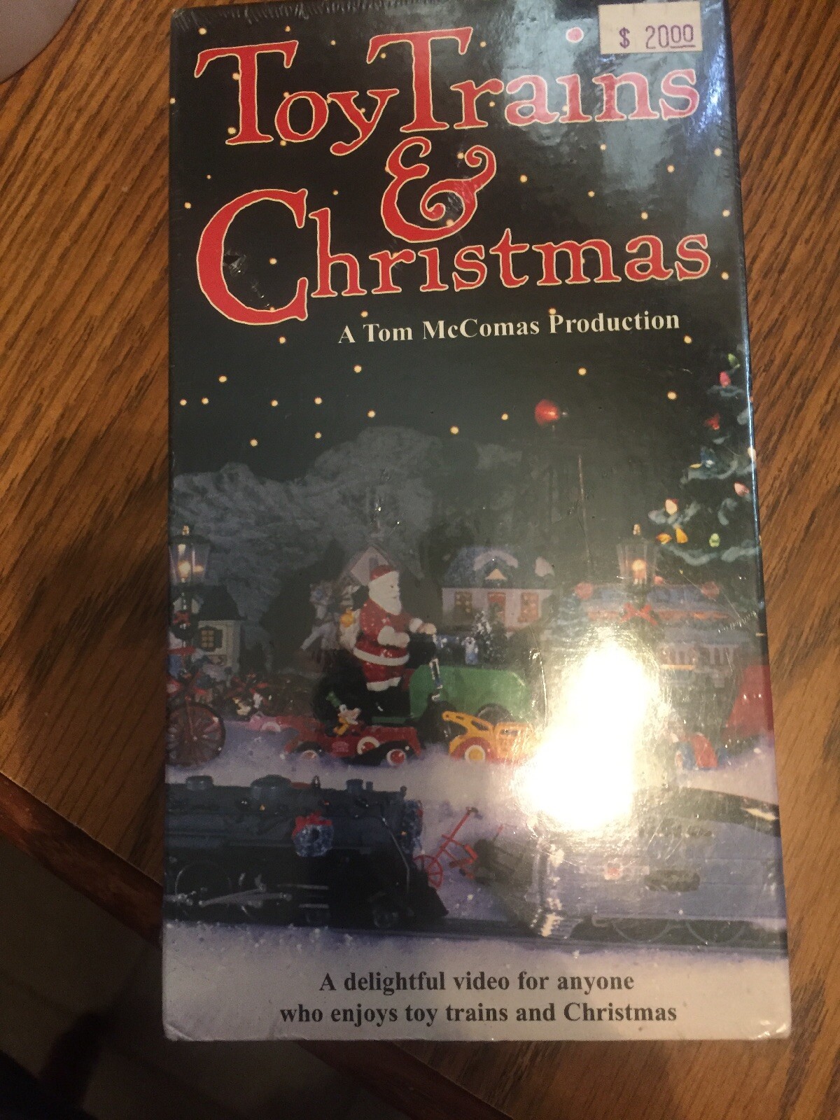 Toy Trains & Christmas VHS Video Tape Lionel Dept 56 American Flyer