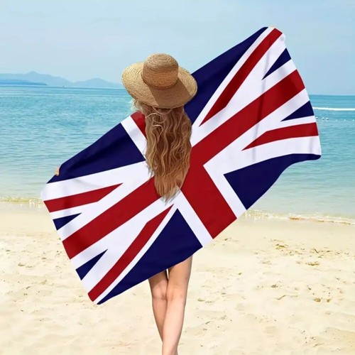 Asciugamano Bandiera Union Jack Galles Modello Scozia Bagno Spiaggia Grande Asciugamano Morbido Regalo - Foto 14 di 42