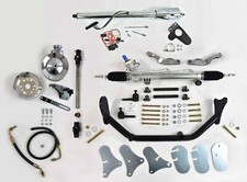 1957 Belair Chevrolet Rack And Pinion Conversion Power Tilt Steering Column