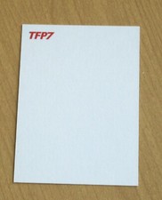 2022 5finity TFP Dangerous Derby Dames BLANK sketch card 1/1 Artist Exclusive AE