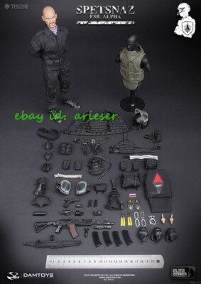 Damtoys 1/6 78015 Elite Series Spetsnaz Fsb Alpha Group Action