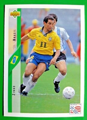 BEBETO, BRASIL N.58-WELTMEISTERSCHAFT USA 94 SAMMELKARTE VON UPPER D.E.C.K.