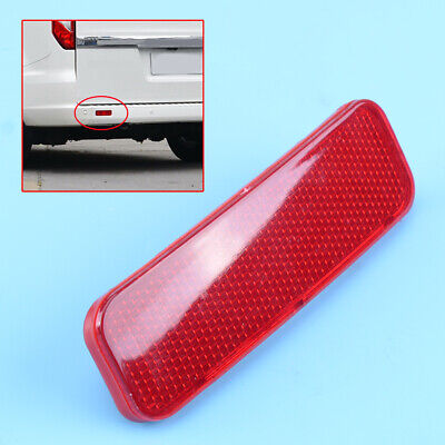 Fit Ford Transit Van Custom Connect Tourneo Rear Bumper Reflector Red Lens 2013+