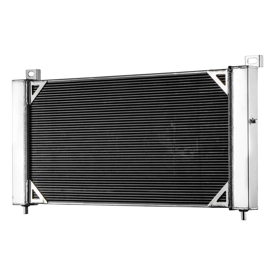 For 01-02 Chevy Silverado GMC Sierra 2500 HD 3500 8.1L Aluminum 2 Core Radiators - Image 3 of 4