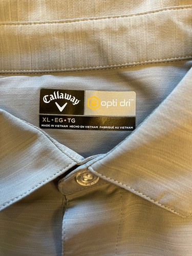 Lot of 2 Callaway Moisture Wicking Golf Polos Size XL  Extra Large - Picture 2 of 3
