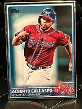 2015 Topps Series Atlanta Braves Alberto Callaspo #543 Metal Baseball Card