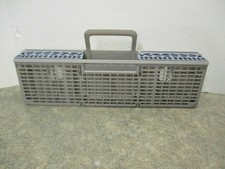 dishwasher with silverware rack in door