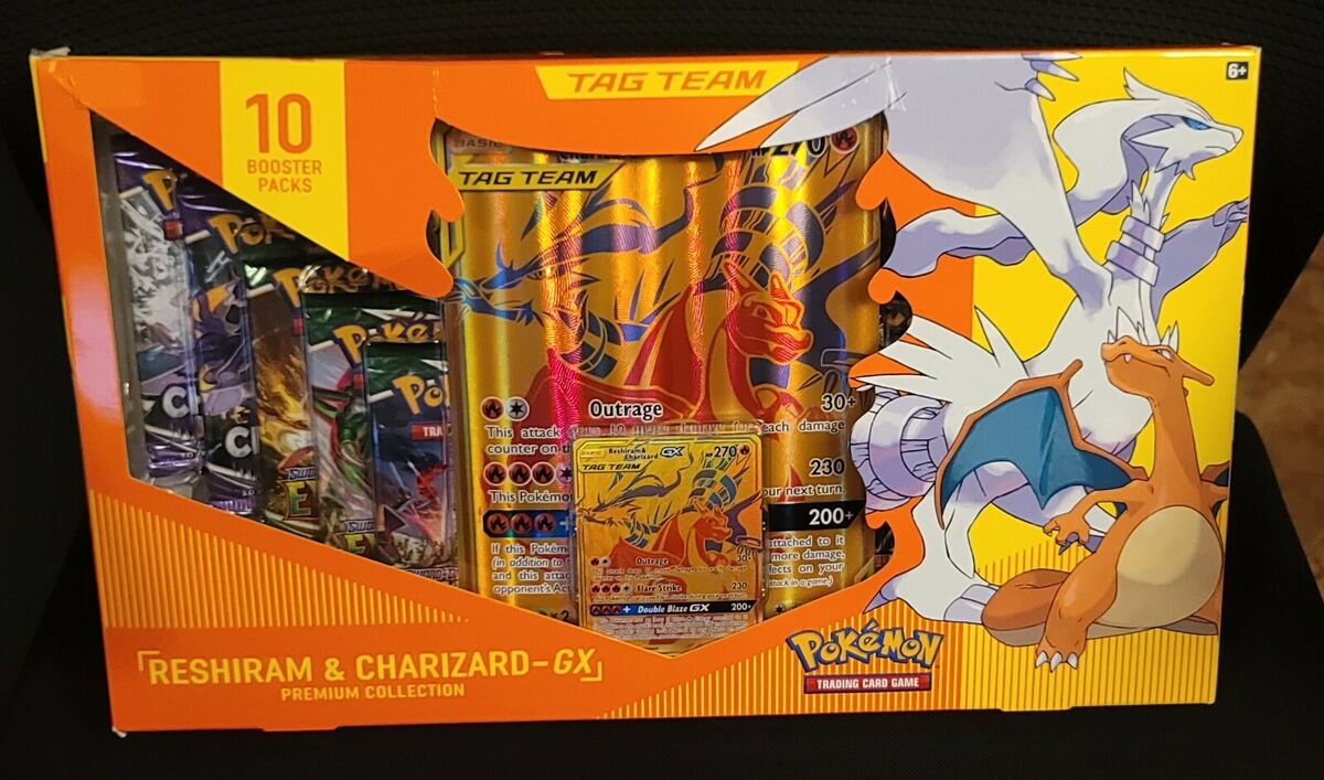 Box Reshiram e Charizard GX, Triple Destinos Ocultos e Torneio Draft dia 1  de Setembro, By Mr Fox Game House