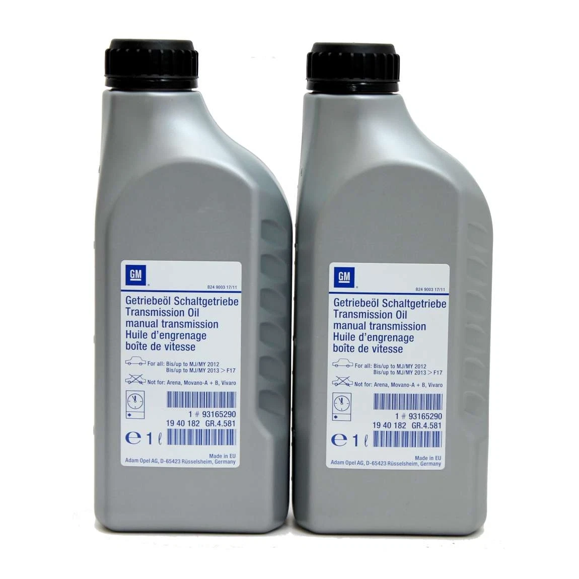 Original Opel Getriebeöl SAE75W85 Schaltgetriebe Öl 2 Liter  